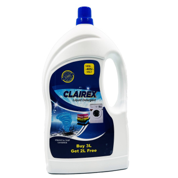 CLAIREX Liquid Detergent 5 KG (buy 3Kg & 2 Kg Free)